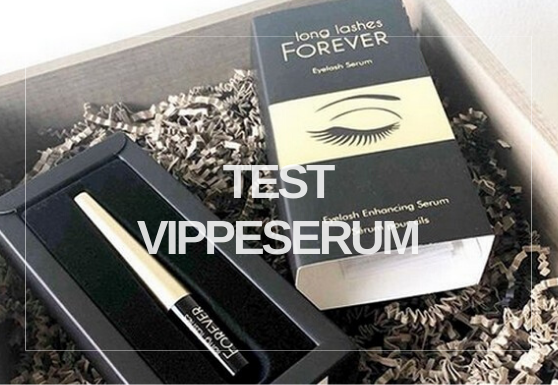 Test af vipperserum Long lashes forever - Billlede af vippeserum